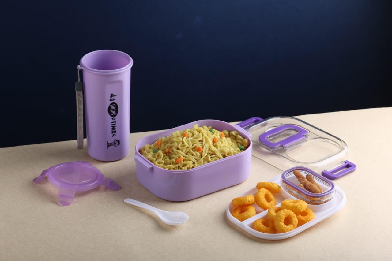 Lunch Box with Bottle