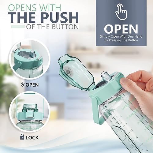Gym Water Bottle Set