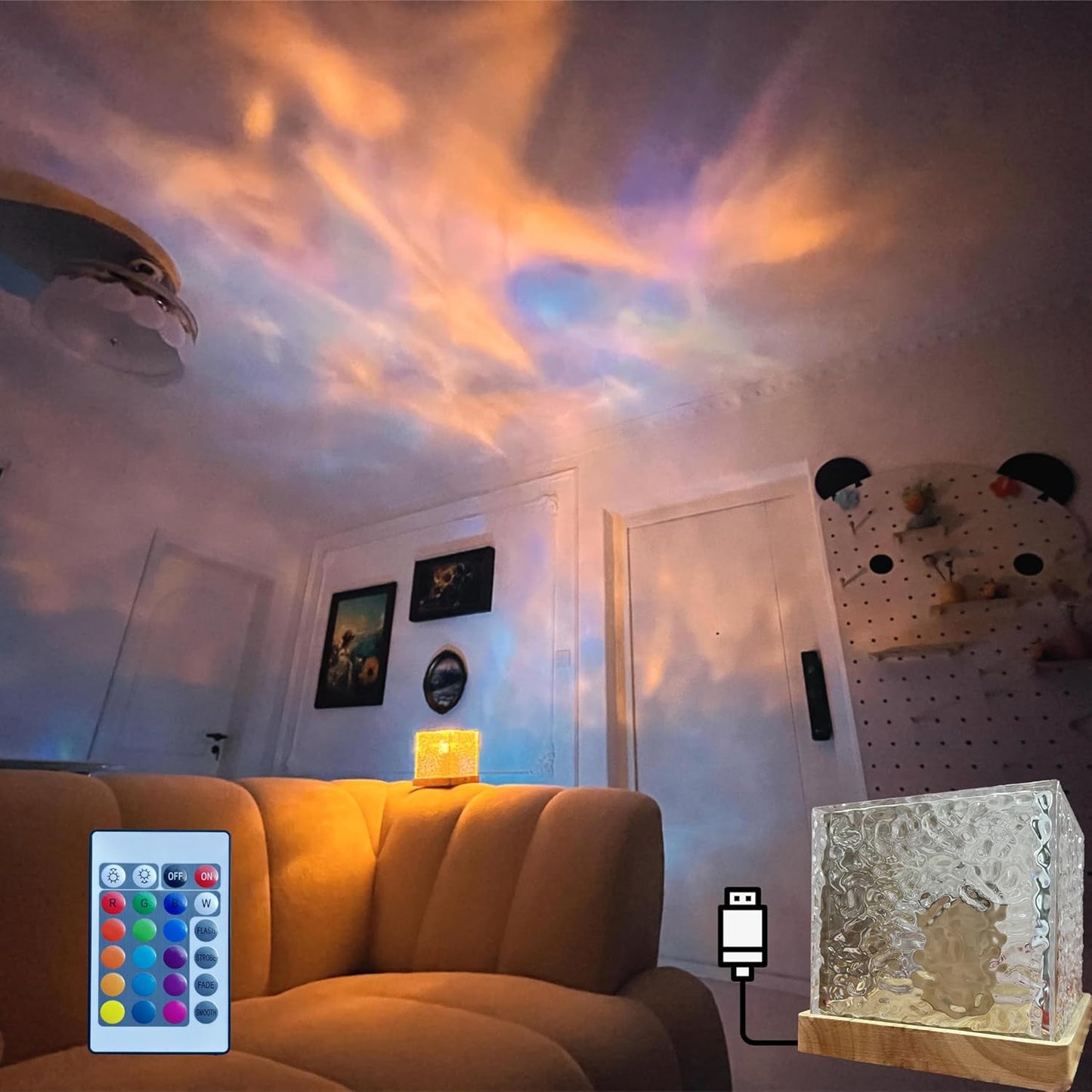 LED Aurora Lamp