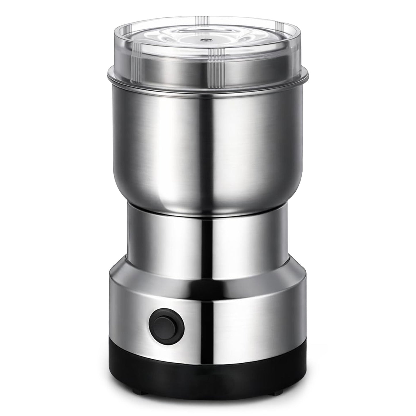 Compact Stainless Steel Electric Grinder for Coffee & Spices