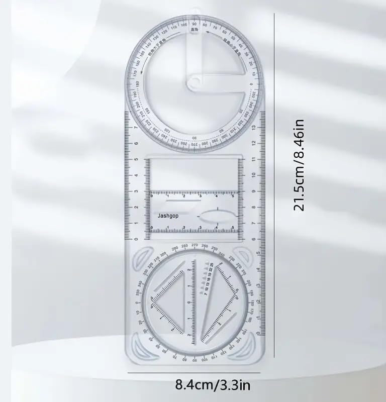 Multifunctional Geometric Ruler