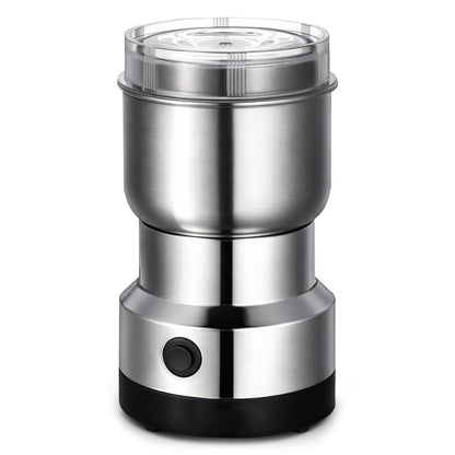 Compact Stainless Steel Electric Grinder for Coffee & Spices