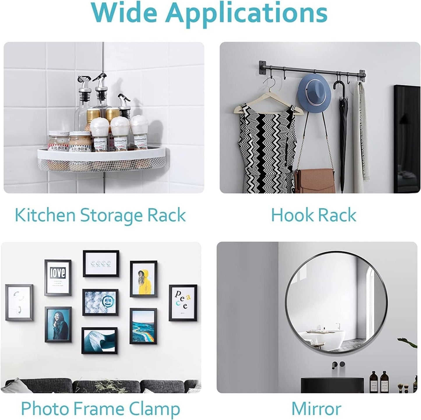 Wall Mount Screw Hooks